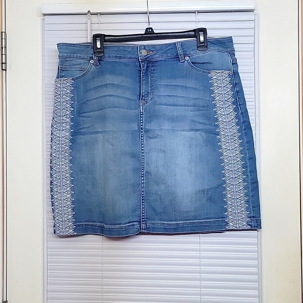 Westport Denim Skirt size 16